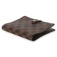 Louis Vuitton Damier Ebene Canvas Small Ring Agenda Cover 5