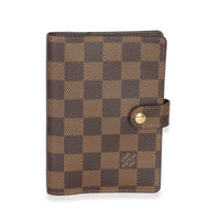 Louis Vuitton Damier Ebene Canvas Small Ring Agenda Cover id