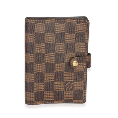 Louis Vuitton Damier Ebene Canvas Small Ring Agenda Cover id