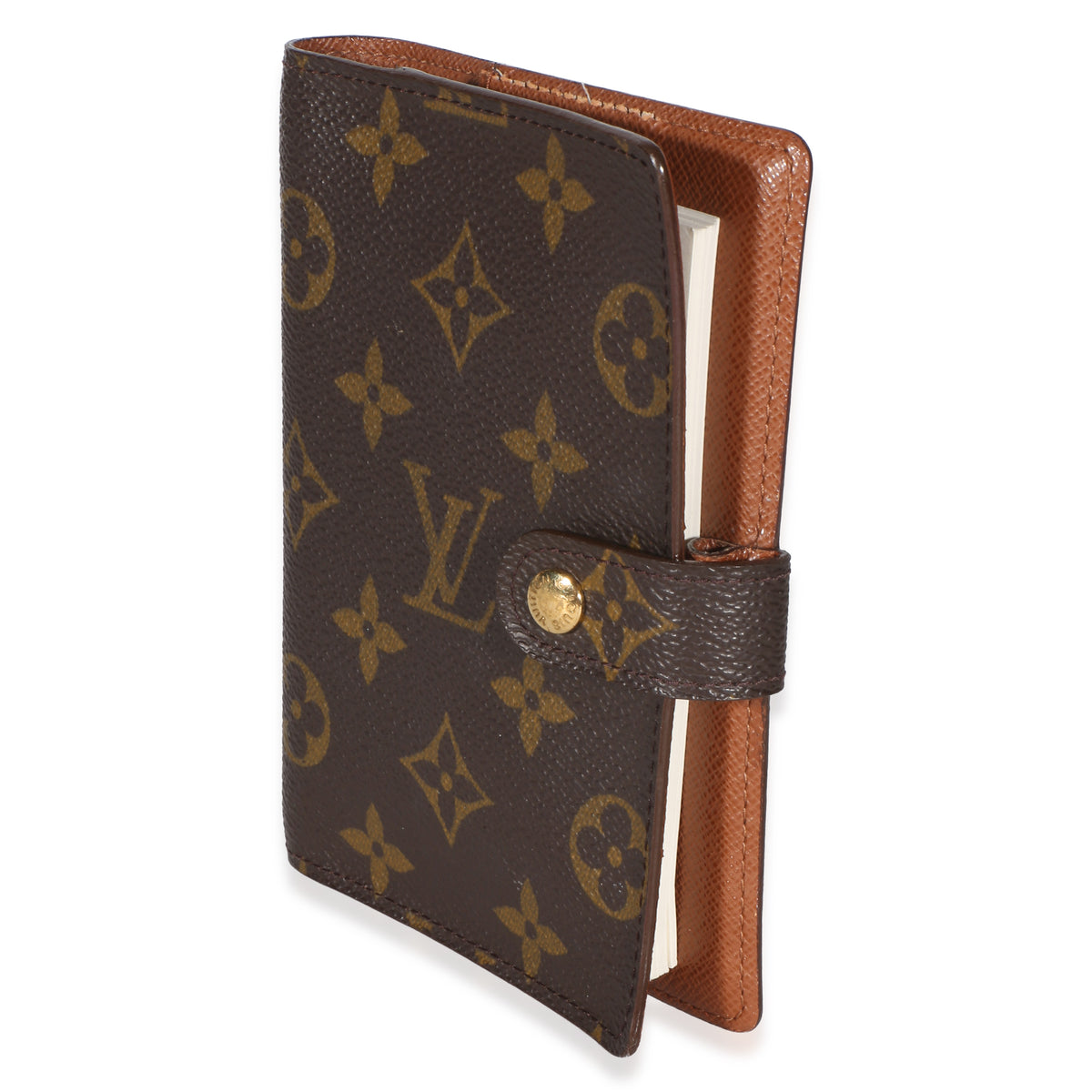 Louis Vuitton Monogram Canvas Small Ring Agenda Cover Wallet 2