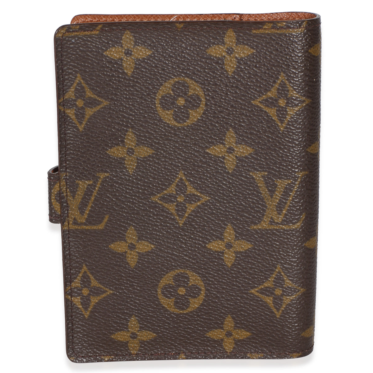Louis Vuitton Monogram Canvas Small Ring Agenda Cover Wallet 4