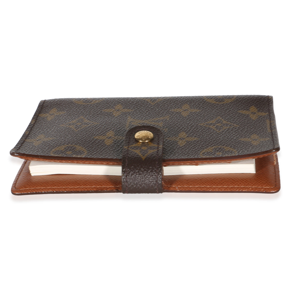 Louis Vuitton Monogram Canvas Small Ring Agenda Cover Wallet 6