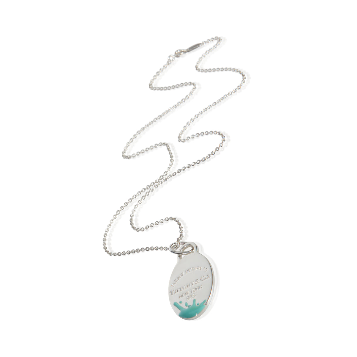 Tiffany & Co. Sterling Silver Return To Tiffany Splash Pendant 3