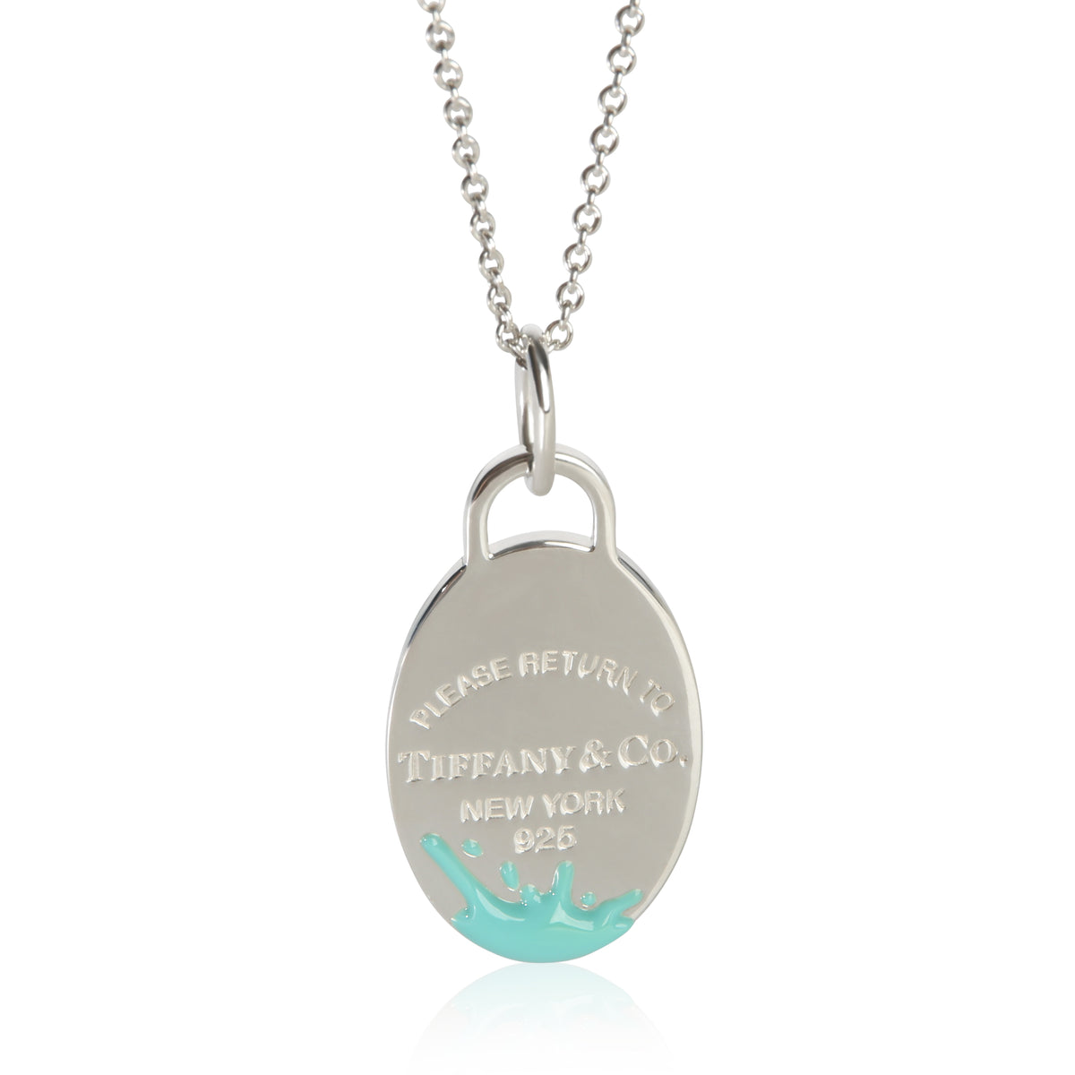 Tiffany & Co. Sterling Silver Return To Tiffany Splash Pendant fv