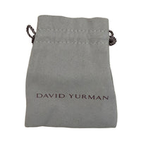 David Yurman Yellow Gold & Sterling Silver Figaro Link Necklace box