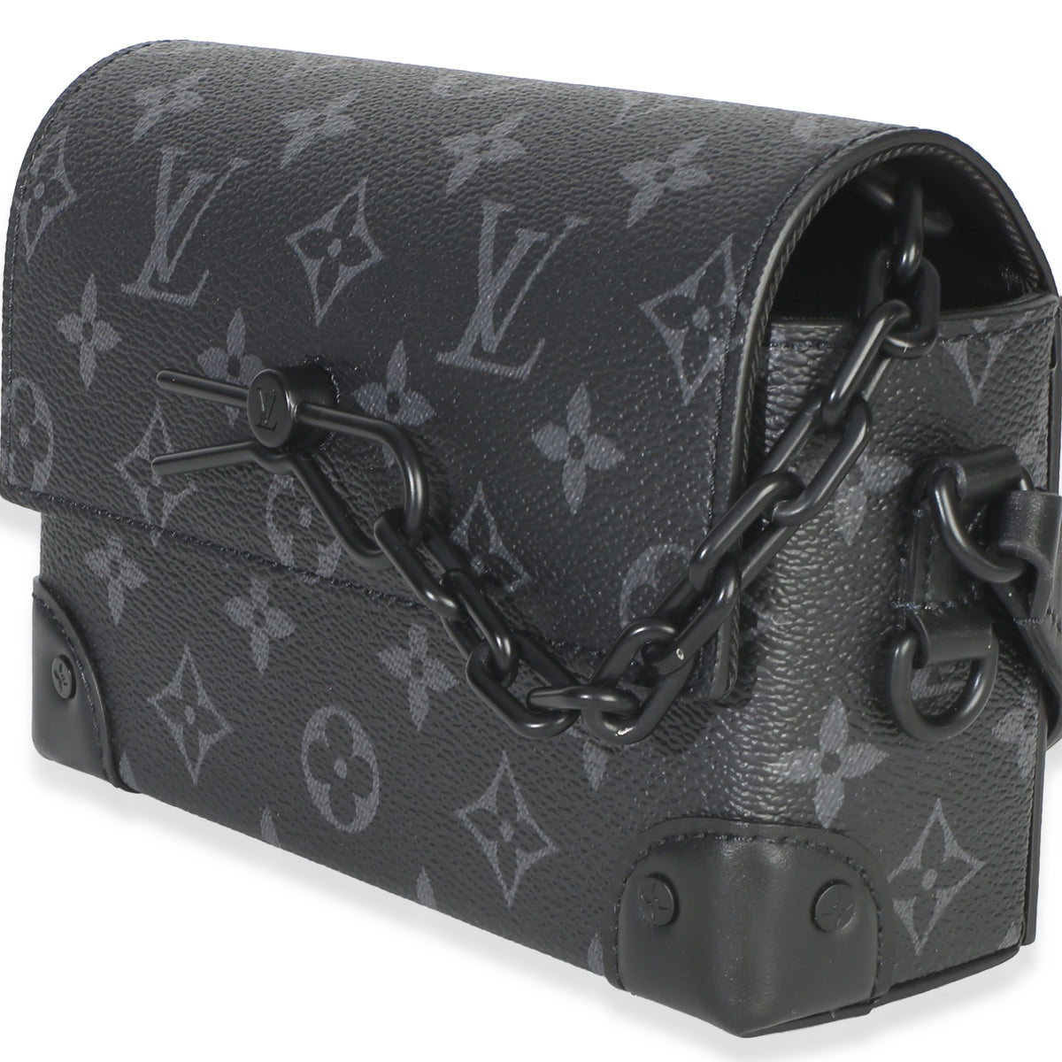 Louis Vuitton Monogram Eclipse Canvas Steamer Wearable Wallet Handbag 2