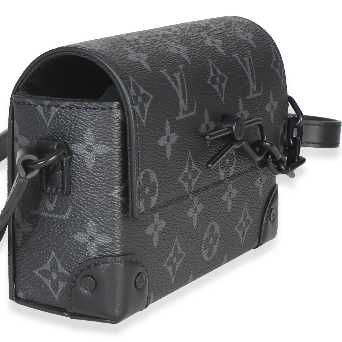 Louis Vuitton Monogram Eclipse Canvas Steamer Wearable Wallet Handbag 3