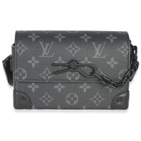 Louis Vuitton Monogram Eclipse Canvas Steamer Wearable Wallet Handbag fv