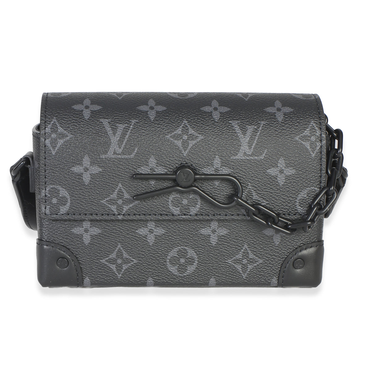 Louis Vuitton Monogram Eclipse Canvas Steamer Wearable Wallet Handbag id