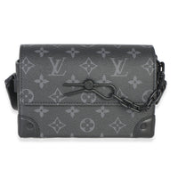 Louis Vuitton Monogram Eclipse Canvas Steamer Wearable Wallet Handbag id