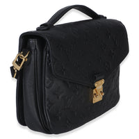Louis Vuitton Black Monogram Empreinte Pochette Metis Handbag 3