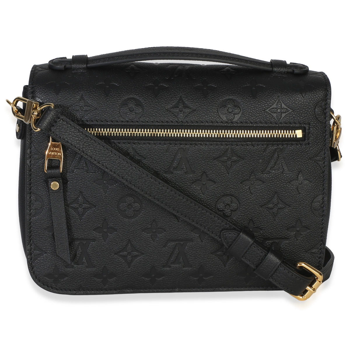 Louis Vuitton Black Monogram Empreinte Pochette Metis Handbag 4