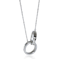 Tiffany & Co. Sterling Silver 1837 Circle Pendant