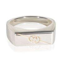 Gucci Sterling Silver Trademark Ring fv