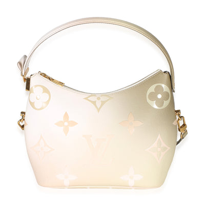 Louis Vuitton Sunset Kaki Monogram Giant Spring In The City Marshmallow Hobo Handbag id