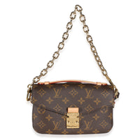 Louis Vuitton Monogram Canvas Pochette Metis East West Handbag id