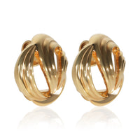 Christian Dior Gold Plated Earrings 2