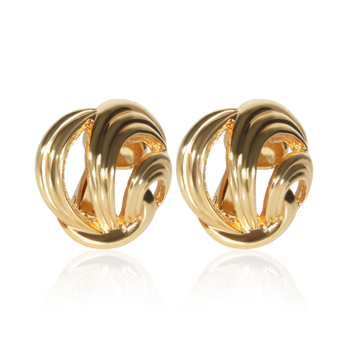 Christian Dior Gold Plated Earrings fv