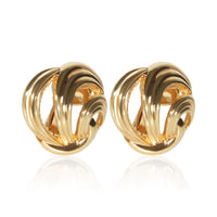 Christian Dior Gold Plated Earrings fv
