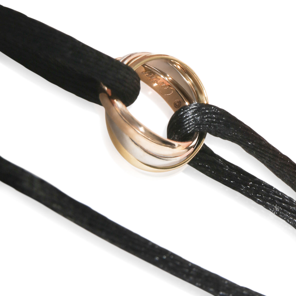 Cartier 3 Tone Gold Trinity Bracelet 2