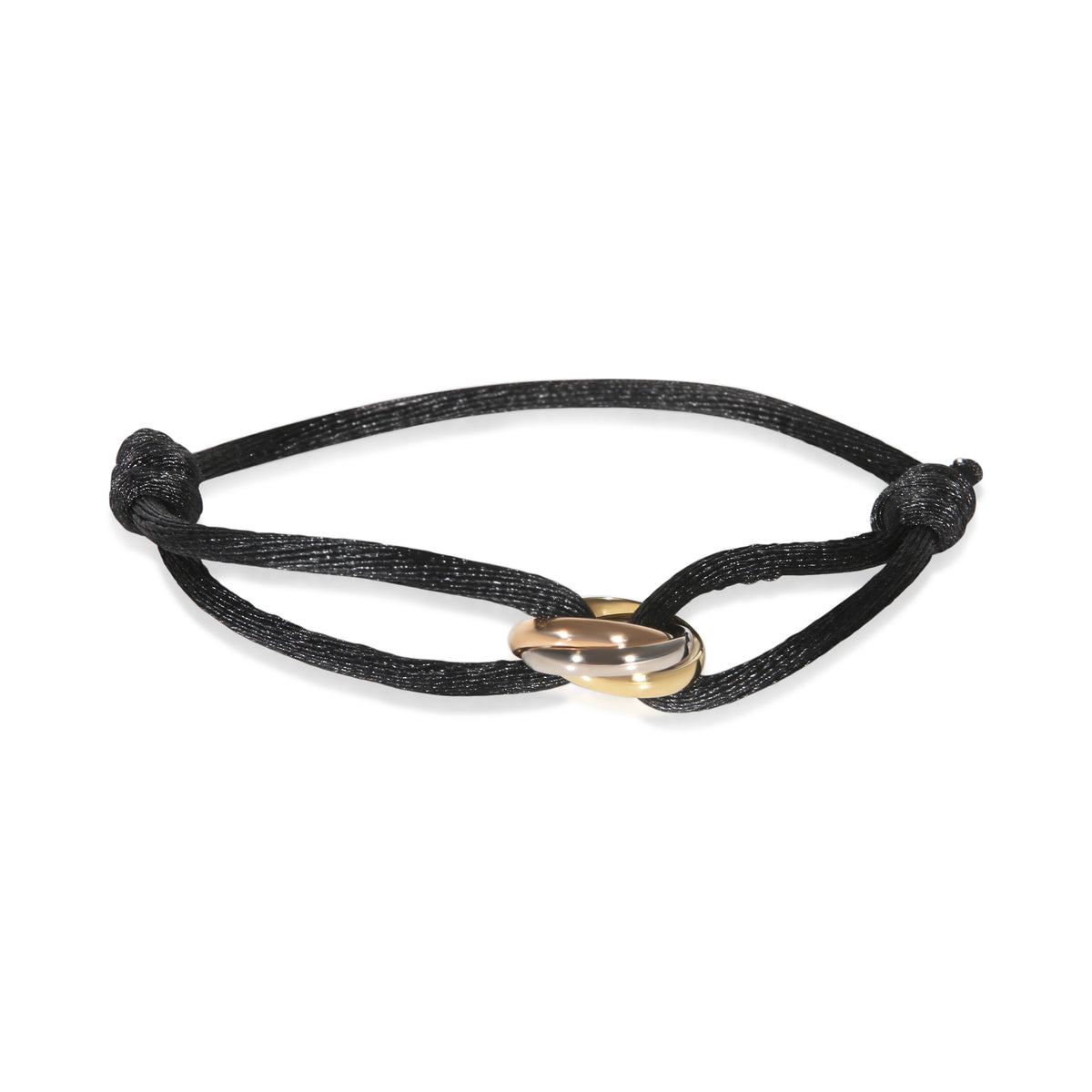 Cartier 3 Tone Gold Trinity Bracelet fv