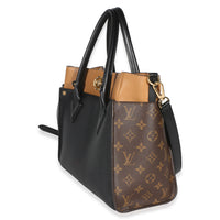 Louis Vuitton Black Monogram Canvas On My Side MM Handbag 2