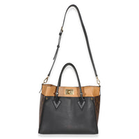 Louis Vuitton Black Monogram Canvas On My Side MM Handbag 8