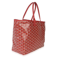 Goyard Red ine Canvas Saint Louis PM Handbag 3