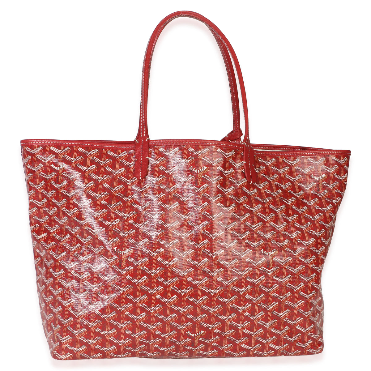 Goyard Red ine Canvas Saint Louis PM Handbag 4