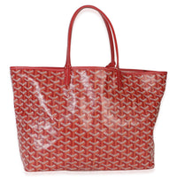 Goyard Red ine Canvas Saint Louis PM Handbag 4