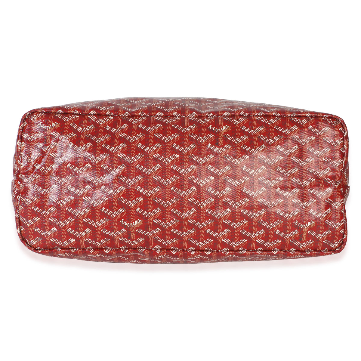 Goyard Red ine Canvas Saint Louis PM Handbag 5