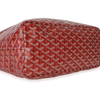 Goyard Red ine Canvas Saint Louis PM Handbag 7