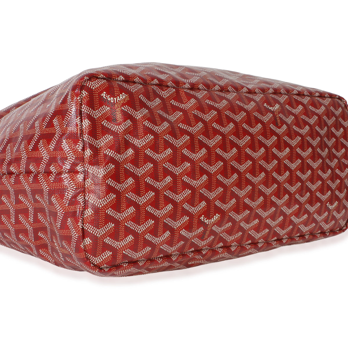 Goyard Red ine Canvas Saint Louis PM Handbag 7
