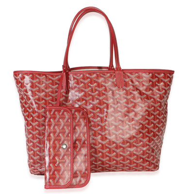 Goyard Red ine Canvas Saint Louis PM Handbag id
