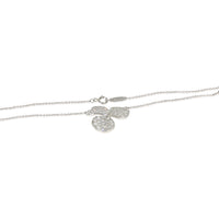 Tiffany & Co. Platinum Diamond Large Paper Flowers Pendant 2