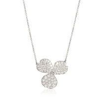 Tiffany & Co. Platinum Diamond Large Paper Flowers Pendant fv