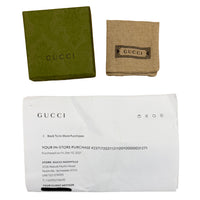 Gucci Gold Plated Double G Lion Head Pendant box