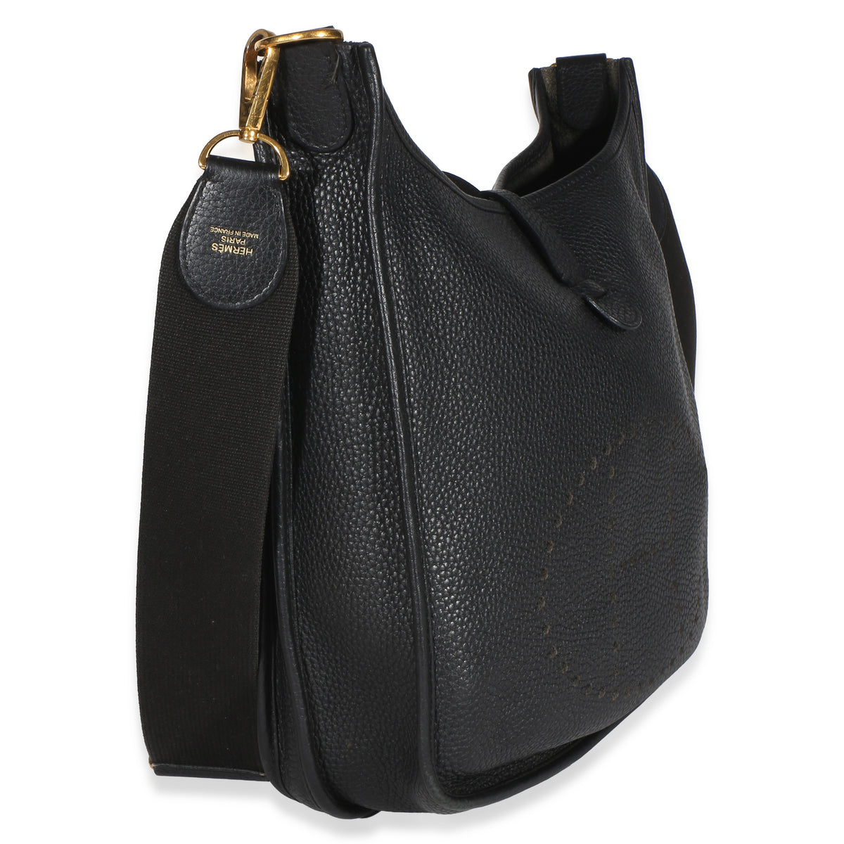 Hermès Black Clemence Evelyne III 29 GHW Handbag 3