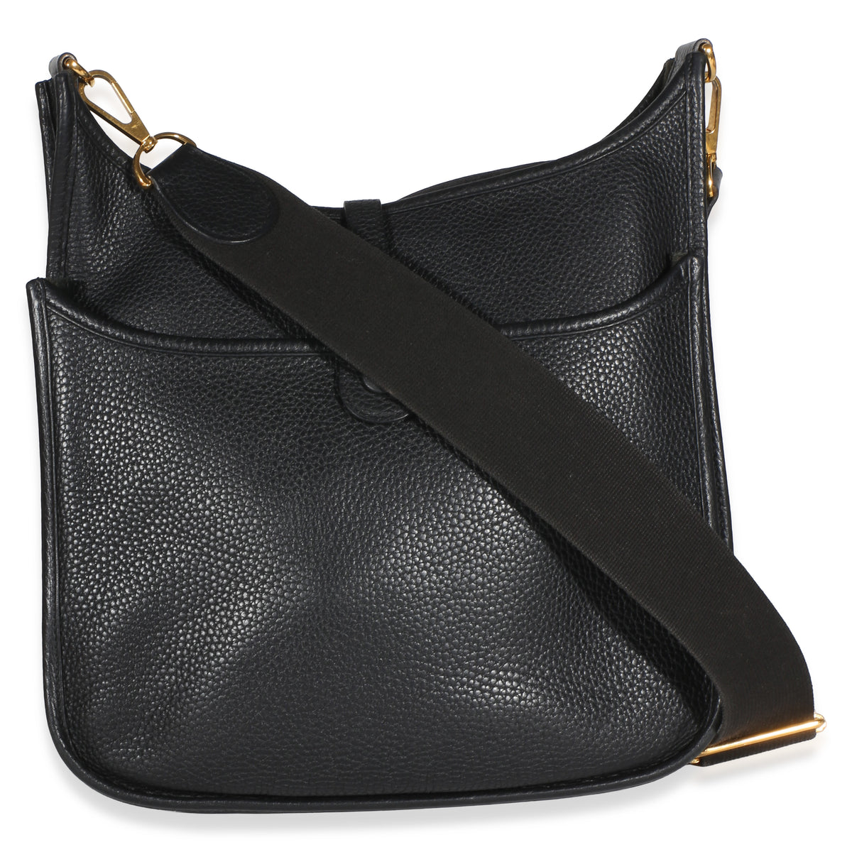 Hermès Black Clemence Evelyne III 29 GHW Handbag 4