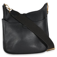 Hermès Black Clemence Evelyne III 29 GHW Handbag 4