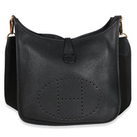 Hermès Black Clemence Evelyne III 29 GHW Handbag id