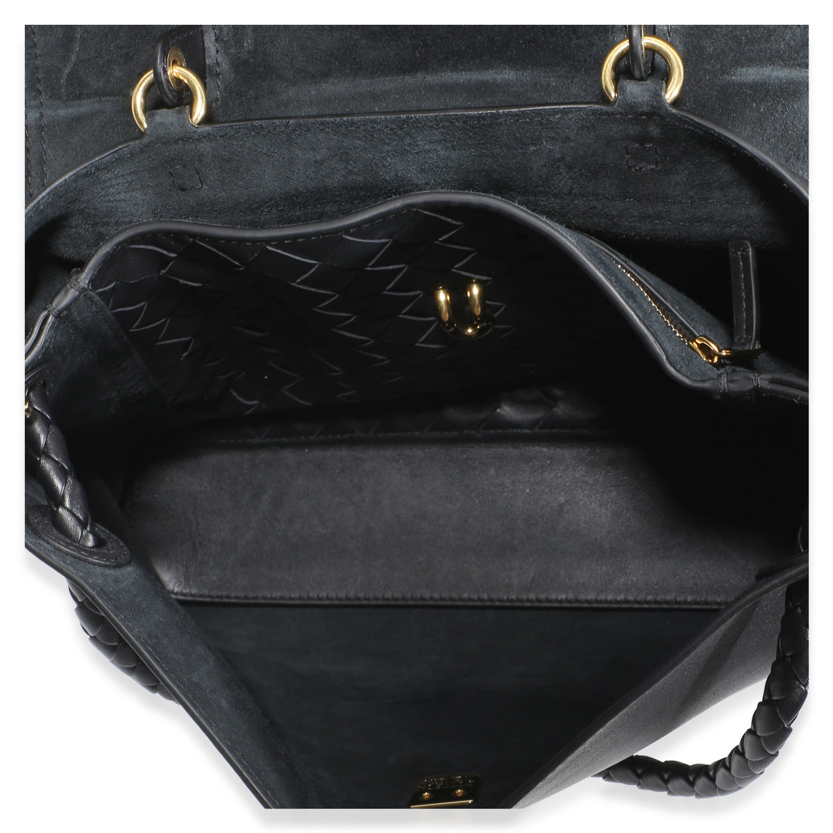 Bottega Veneta Black Silky Calfskin Medium Ciao Ciao Handbag 9