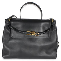 Bottega Veneta Black Silky Calfskin Medium Ciao Ciao Handbag fv