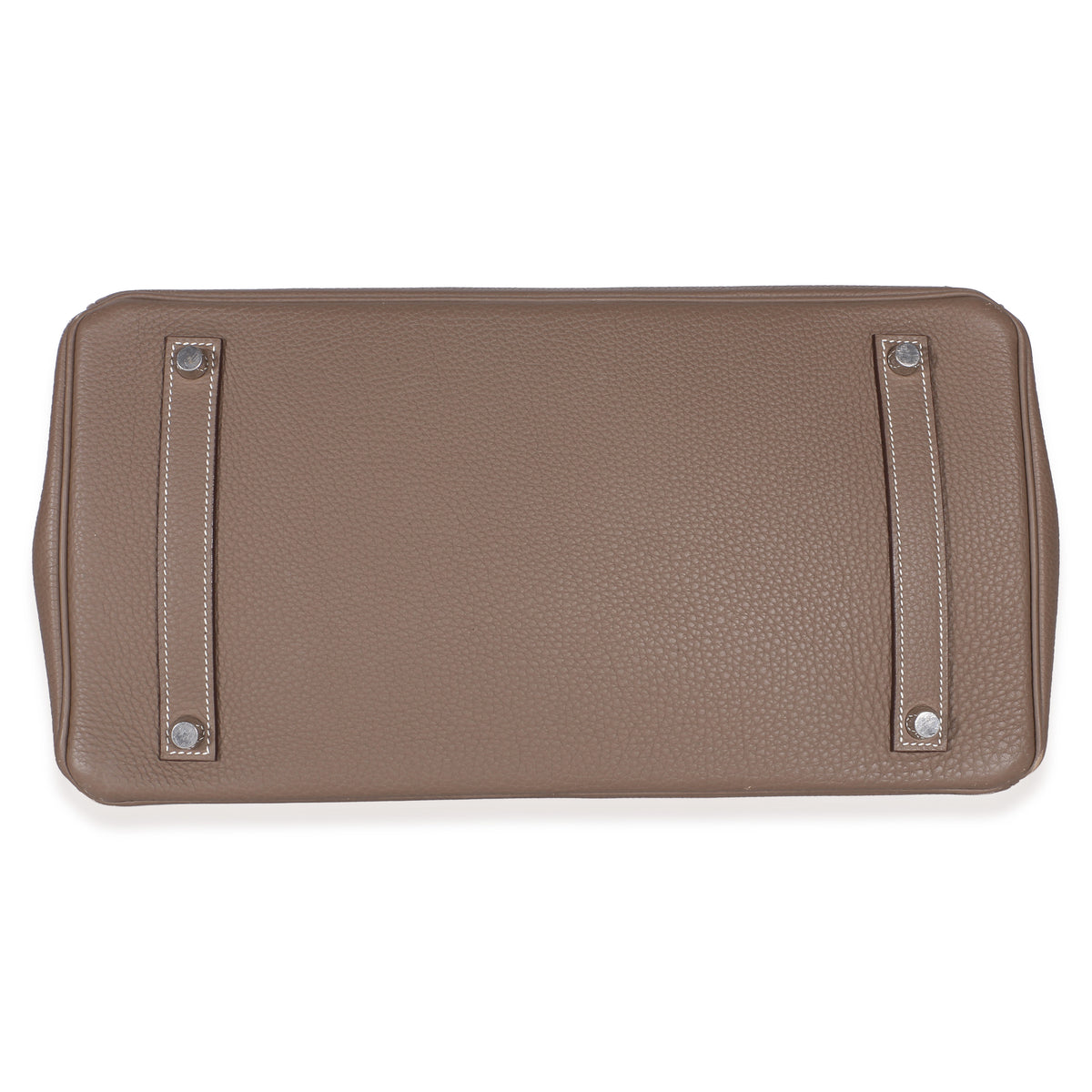 Hermès Etoupe Togo Birkin 35 PHW Handbag 5