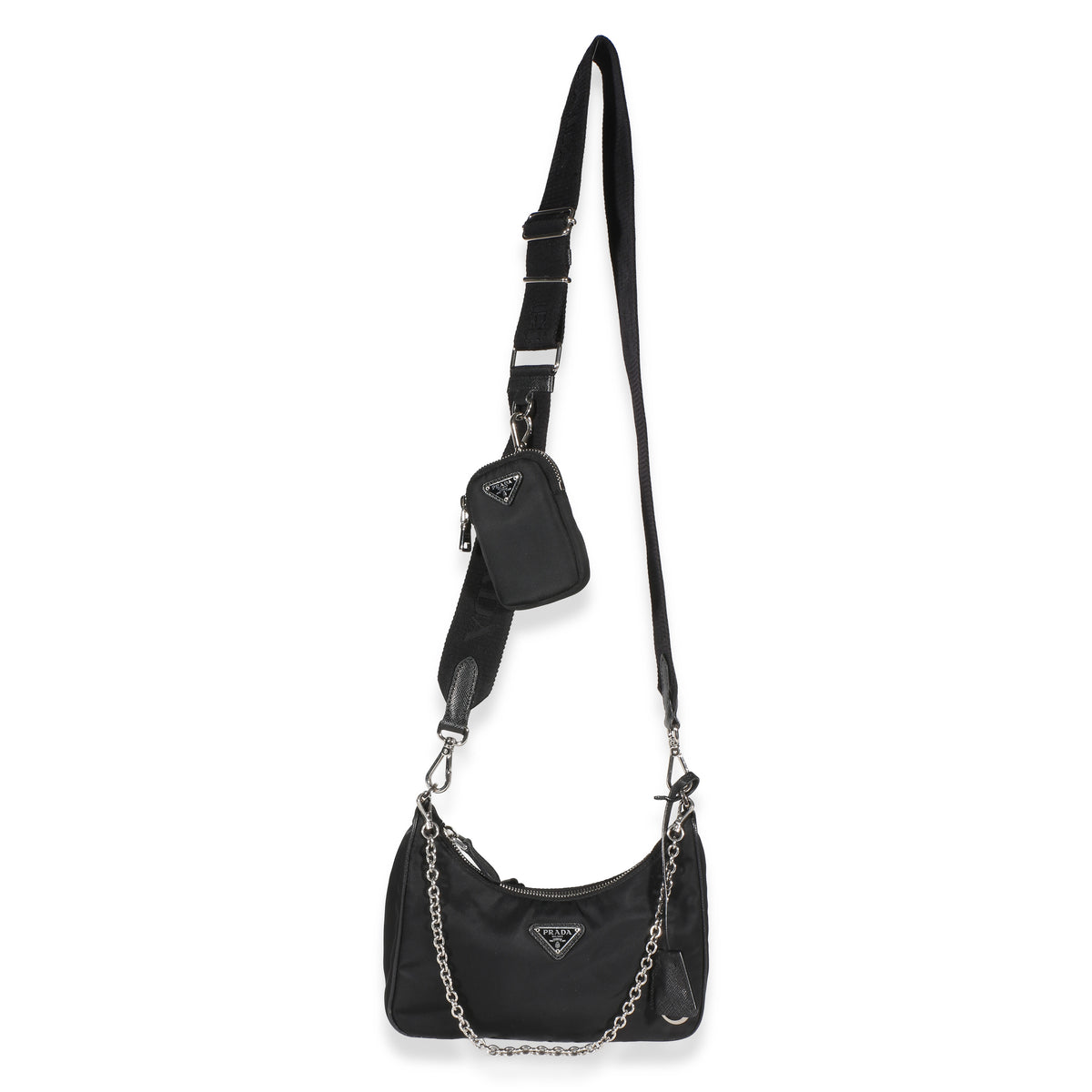 Prada Black Re Nylon Re Edition 2005 Bag Handbag 8