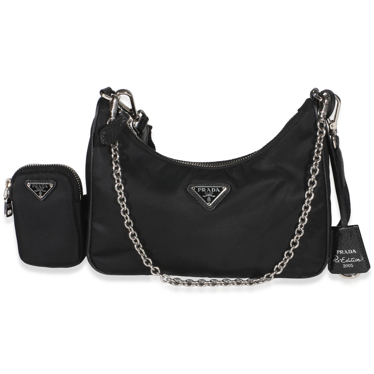 Prada Black Re Nylon Re Edition 2005 Bag Handbag id