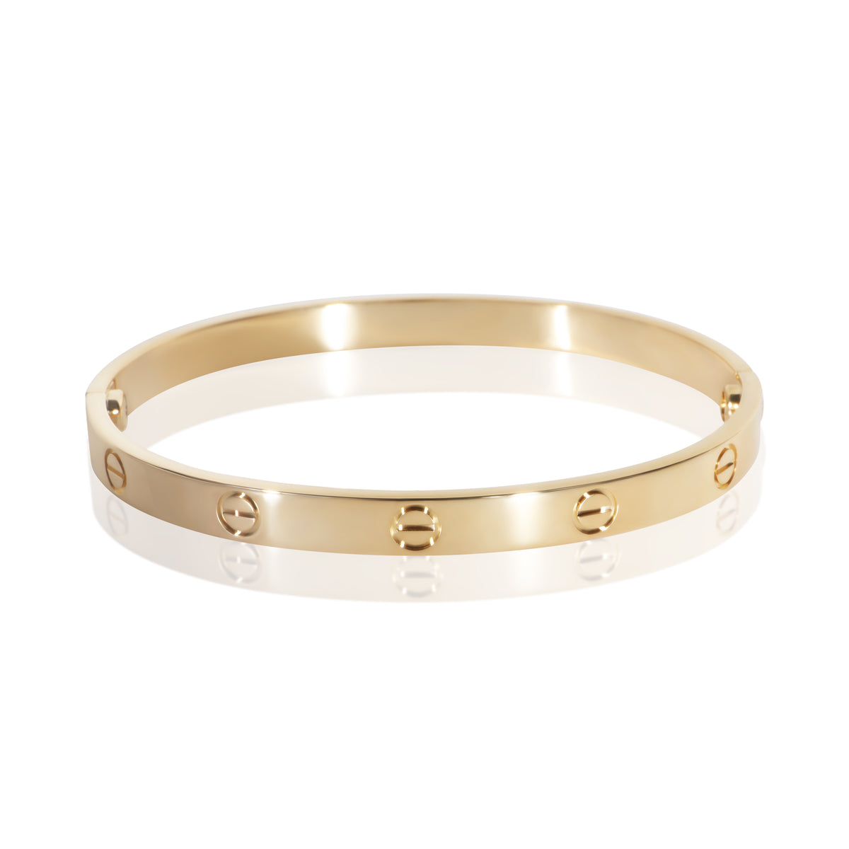 Cartier Yellow Gold Love Bracelet fv
