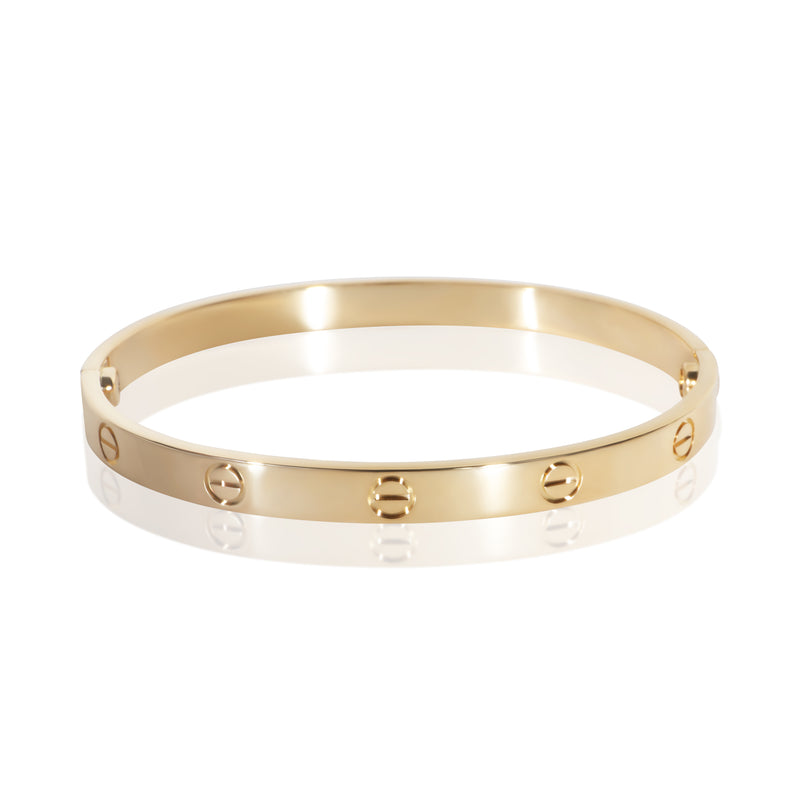 Cartier Yellow Gold Love Bracelet fv