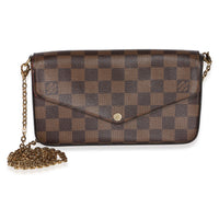 Louis Vuitton Damier Ebene Canvas Felicie Pochette Handbag 2