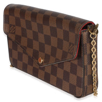 Louis Vuitton Damier Ebene Canvas Felicie Pochette Handbag 3